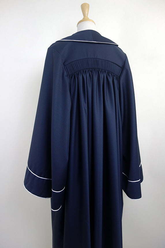 Corporate Mayoral Robe, Navy, Embroidered Council Logo