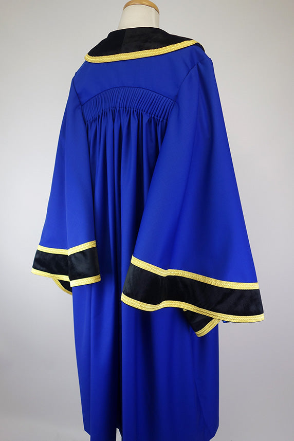 Traditional Style Mayoral Robe, Royal Blue