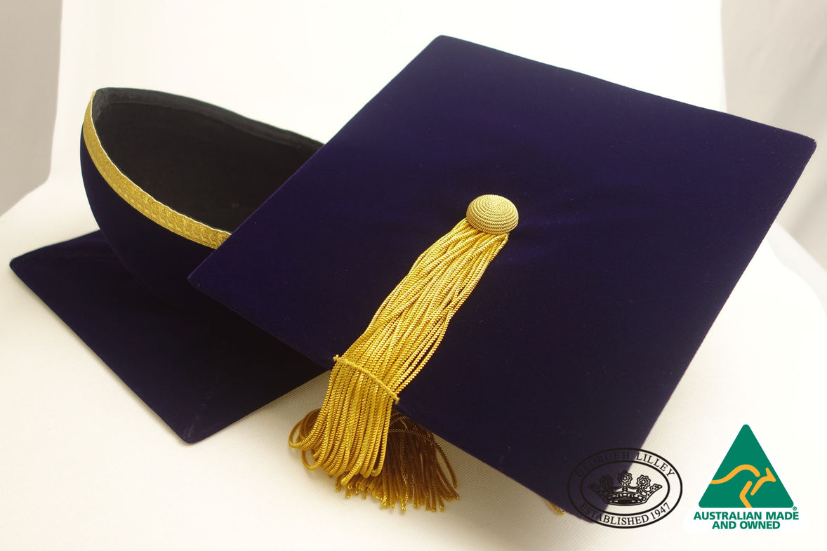 Custom Felt Graduation Mortar Board - Hard Cap Felt